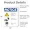 Signmission Safety Culture Sign, 10 in Width, Vinyl Decal, Rectangle OS-2PACK-NS-D-1014-25575 - alternate 2